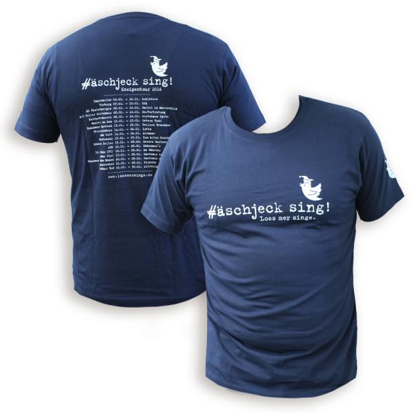 Tour T-Shirt 2016 Herren - navy