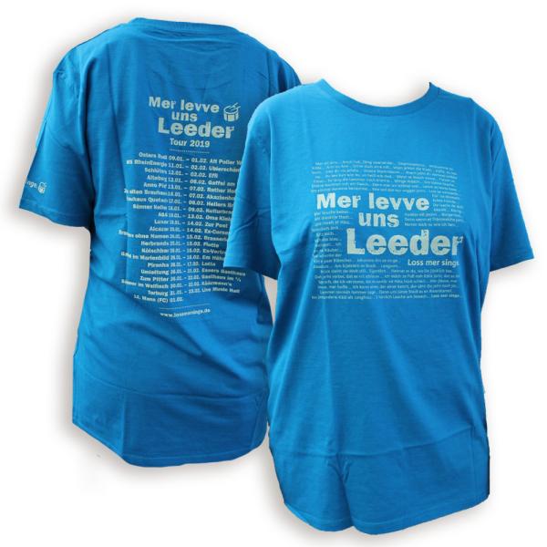 Tour T-Shirt 2019 Damen - petrol